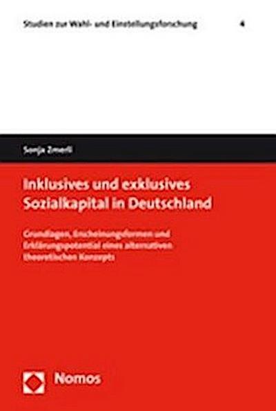 Inklusives und exklusives Sozialkapital in Deutschland