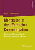 Identitäten in der öffentlichen Kommunikation