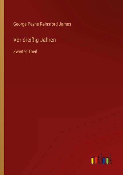 Vor dreißig Jahren