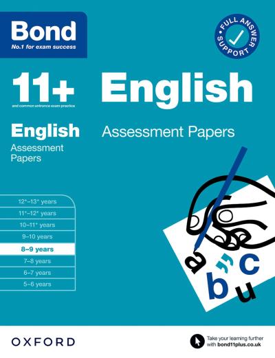 Bond 11+ English Assessment Papers 8-9 years (for GL Assessment & other 11 plus exams)
