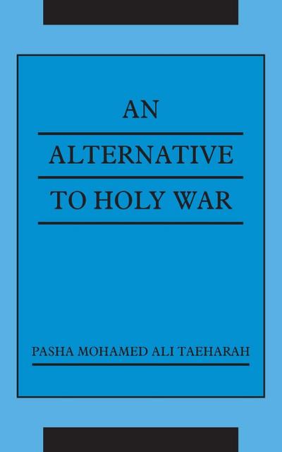 An Alternative To Holy War