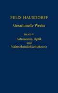 Felix Hausdorff - Gesammelte Werke Band 5
