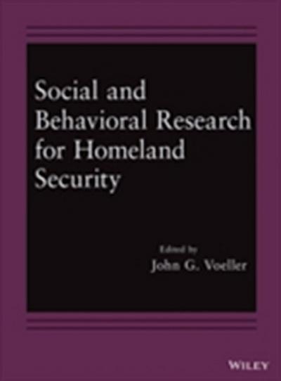 Social and Behavioral Research for Homeland Security