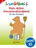 LernSpielZwerge - Mein dicker Konzentrationsblock 