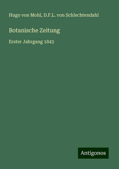 Mohl, H: Botanische Zeitung