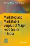 Marketed and Marketable Surplus of Major Food Grai