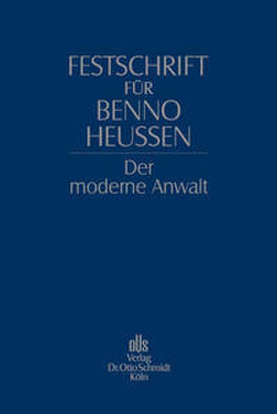 Festschrift für Benno Heussen