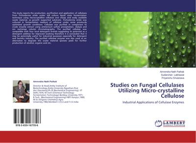 Studies on Fungal Cellulases Utilizing Micro-crystalline Cellulose