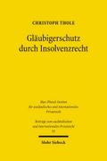 Gläubigerschutz durch Insolvenzrecht