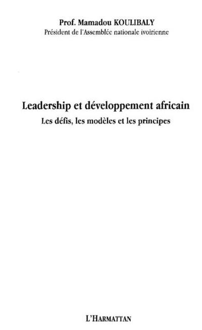 Leadership et developpement africain