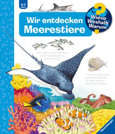 Wieso? Weshalb? Warum?, Band 27 - Wir entdecken Meerestiere