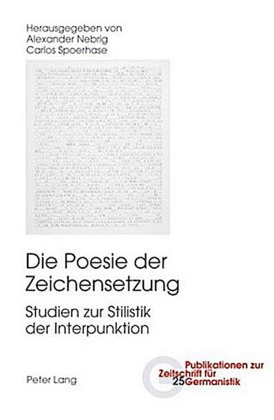 Die Poesie der Zeichensetzung