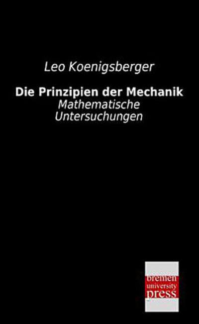 Die Prinzipien der Mechanik