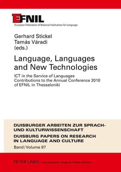 Language, Languages and New Technologies