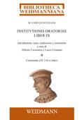 M. Fabi Quintiliani Institutionis oratoriae liber IX