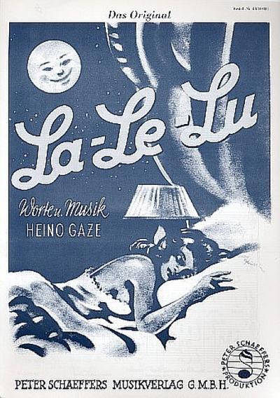 La-Le-Lu für Gesang und Klavier