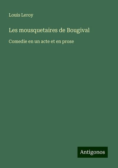 Les mousquetaires de Bougival