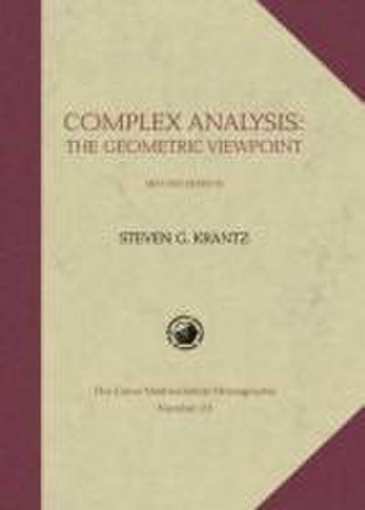 Complex Analysis