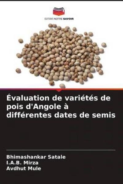 Évaluation de variétés de pois d’Angole à différentes dates de semis