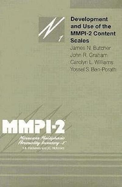 Development and Use of the Mmpi-2 Content Scales