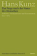 Zur Frage nach der Natur des Menschen