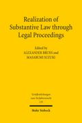 Realization of Substantive Law through Legal Proceedings