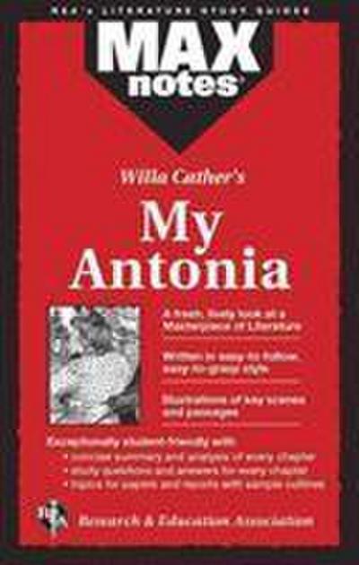 Wenzell, ,: MAXnotes Literature Guides: My Antonia