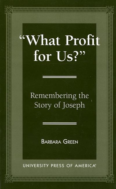 ’What Profit for Us?’