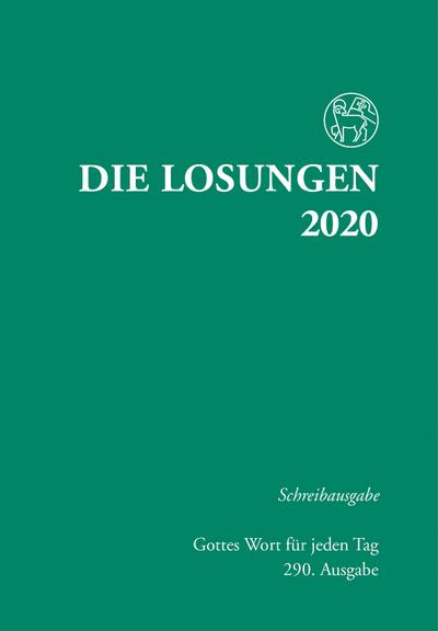 Die Losungen 2020 Deutschland / Die Losungen 2020: Schreibausgabe