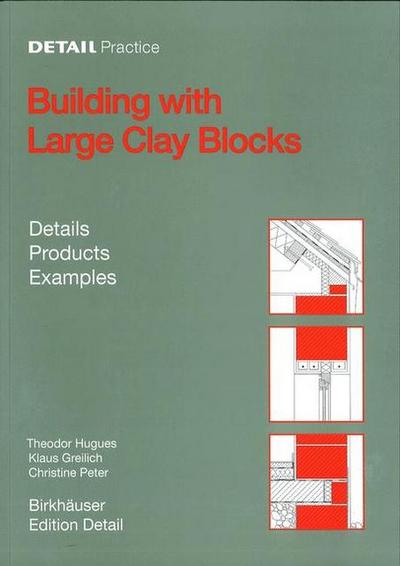 Building with large blocks and panels