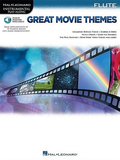 Great Movie Themes: For Flute Instrumental Play-Along - Hal Leonard Corp