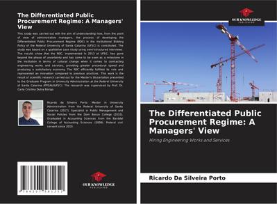 The Differentiated Public Procurement Regime: A Managers’ View