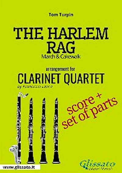 The Harlem Rag - Clarinet Quartet score & parts