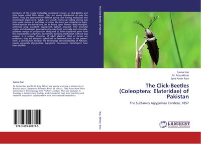 The Click-Beetles (Coleoptera: Elateridae) of Pakistan
