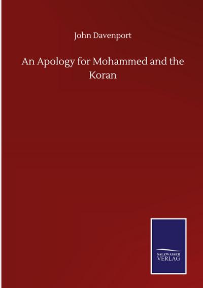 An Apology for Mohammed and the Koran