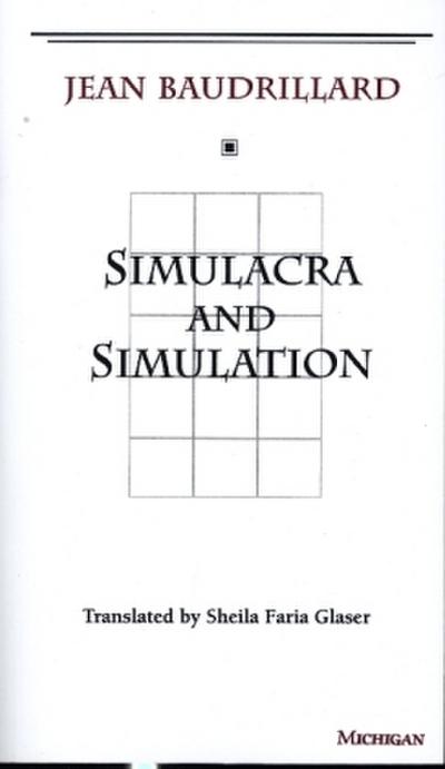 Simulacra and Simulation