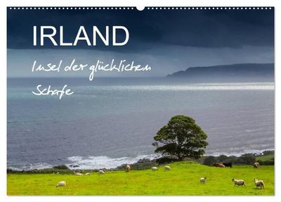 IRLAND - Insel der glücklichen Schafe (Wandkalender 2026 DIN A2 quer), CALVENDO Monatskalender
