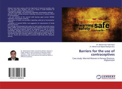 Barriers for the use of contraceptives