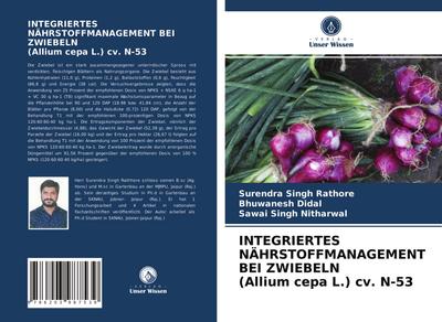 INTEGRIERTES NÄHRSTOFFMANAGEMENT BEI ZWIEBELN (Allium cepa L.) cv. N-53