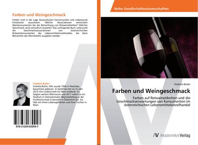 Farben und Weingeschmack