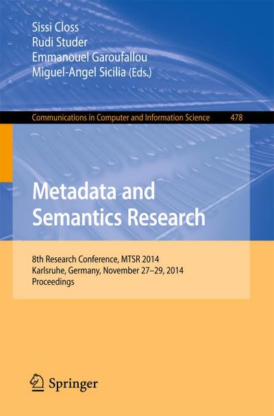 Metadata and Semantics Research