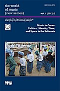 Music in Oman: Politics, Identity, Time, and Space in the Sultanate