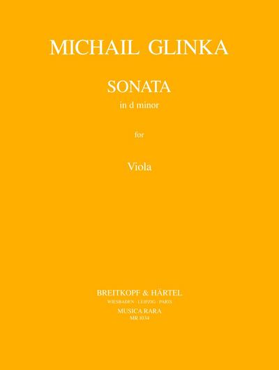 Sonata d minorfor viola and piano