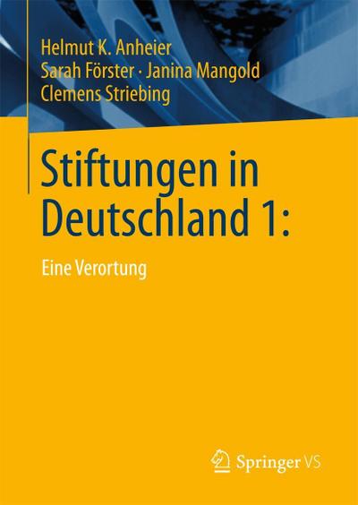Stiftungen in Deutschland 1: