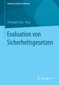 Evaluation von Sicherheitsgesetzen