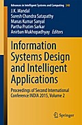 Information Systems Design and Intelligent Applications