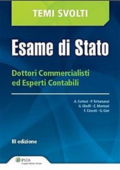 Esame di Stato - Dottori Commercialisti ed Esperti Contabili