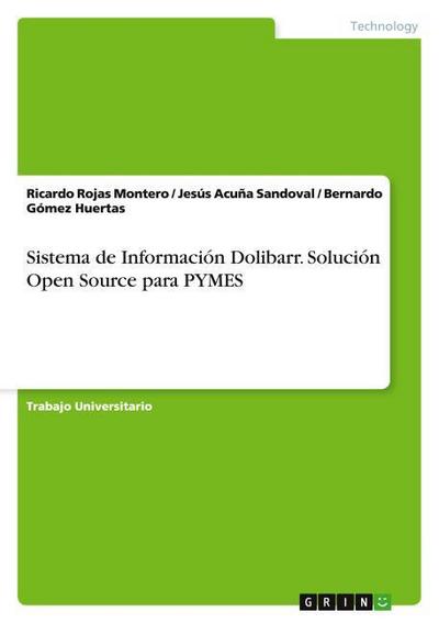Sistema de Información Dolibarr. Solución Open Source para PYMES