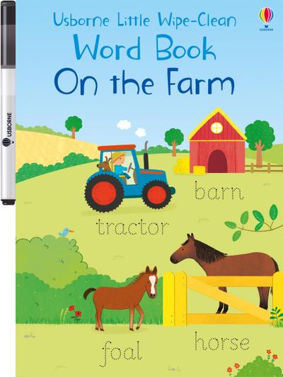 Little Wipe-Clean Word Book On the Farm