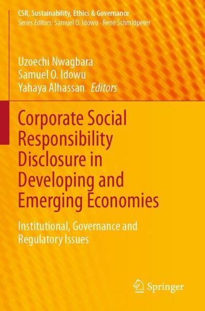 Corporate Social Responsibility Disclosure in Developing and Emerging Economies